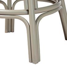 bali and pari Bella Swivel Bar Stool with Cushion