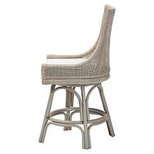 bali and pari Bella Swivel Counter Stool with Cushion