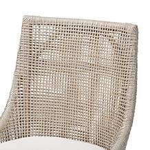 bali and pari Bella Swivel Counter Stool with Cushion