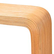 bali and pari Eilis Rattan Console Table