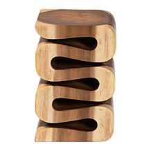 bali and pari Eliada Wooden Side Table