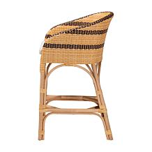 bali and pari Elma Rattan Counter-Height Chair
