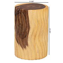bali and pari Fuchsia Wood Side Table