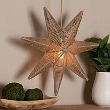 bali and pari Idriya 23.6" Jute Pendant Lampshade