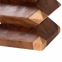 bali and pari Malati Suar Wood Side Table