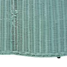 bali and pari Palm Green Rattan Coffee Table