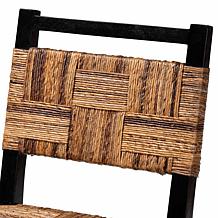 bali and pari Raniya Seagrass Counter Stool Set of 2