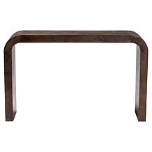 bali and pari Revelle Burl Wood Console Table