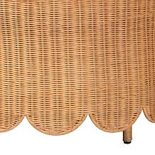 bali and pari Teresa Rattan Ottoman