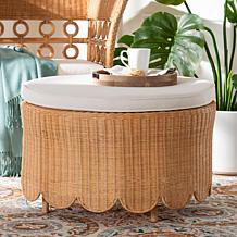 bali and pari Teresa Rattan Ottoman
