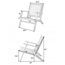 Balkene Home Vega Natural Stain Outdoor Chair