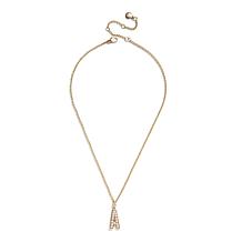 BAUBLEBAR 20" Goldtone Simulated Pearl Initial Drop Necklace