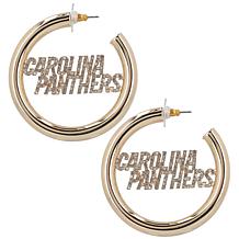 BaubleBar Carolina Panthers Three-Pack Earring Set