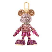 BAUBLEBAR Disney Mickey Mouse Pink Ombré Crystal Bag Charm