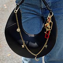 BAUBLEBAR Goldtone Sipslay Spark Bag Charm