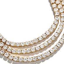 BAUBLEBAR Goldtone Three Layer Magnetic Clasp Necklace