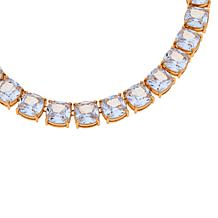 BAUBLEBAR Olivia 17" Goldtone Cubic Zirconia Statement Necklace