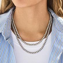 BAUBLEBAR Pisa 18" Beaded Magnetic Ball Clasp Necklace