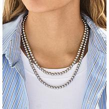 BAUBLEBAR Pisa 20" Beaded Magnetic Ball Clasp Necklace