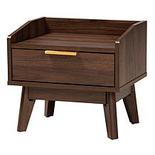 Baxton Studio Lena Mid Century Finished Wood 3 Piece Storage Set