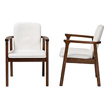 Baxton Studio Miyagi Dining Chair Set of 2