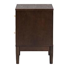 Baxton Studio Nikolai 23" Mid-Century Wooden Nightstand