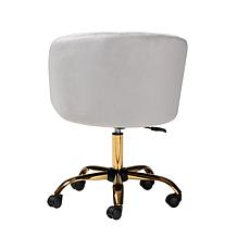 Baxton Studio Ravenna Contemporary Fabric Swivel Office Chair