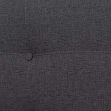 Baxton Studio Valencia Mid Century Fabric Queen 2 Piece Bedroom Set