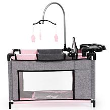 Bayer Multi-Level Mesh Doll Bed, Changing & Feeding Station