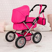 Bayer: Trendy Pram w/ Shoulder Bag, Hot Pink