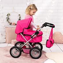 Bayer: Trendy Pram w/ Shoulder Bag, Hot Pink