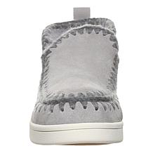 BEARPAW® Chrishell Suede Crochet Bootie w/Rain Repellent