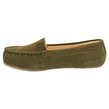 BEARPAW® Emmie Suede Moccasin with Rain Repellent