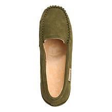 BEARPAW® Emmie Suede Moccasin with Rain Repellent