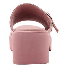 BEARPAW Frances Suede Open-Toe Clog