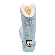 BEARPAW® Glam Platform Lo Suede Boot with Rain Repellent