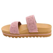 BEARPAW® Mandy 2-Band Crochet Sandal