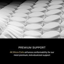 Beautyrest Black® Hybrid Mattress with Triple-Stranded Coil Tech- C...