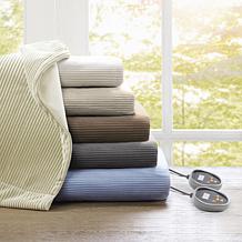 Beautyrest Electric Micro Fleece Heated Blanket Heated Blanket Ivor...