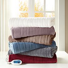 Beautyrest Heated Microlight Oversized Throw-Mink