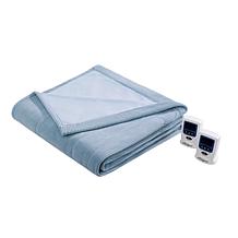 Beautyrest Washable Fleece Electric Blanket Queen/Blue