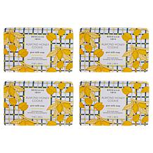 Beekman 1802 Goat Milk Almond Honey Cookie Bar Soap 4-pack
