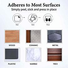 Bell & Howell Reusable 4" x 4" Alien Carpet Grips - Set of 24