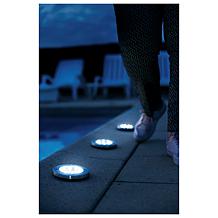Bell + Howell Disk Lights Deluxe Solar Lights 8-pack