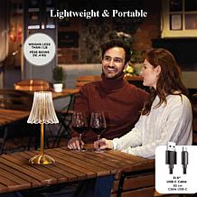 Bell + Howell Rechargeable Lamp with Touch Control