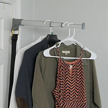 Bell + Howell Set of 2 Telescoping Clothes Hangers with Extra Hook