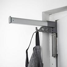 Bell + Howell Set of 2 Telescoping Clothes Hangers with Extra Hook