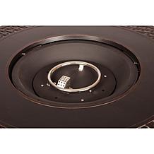 Bellante Woven Aluminum LPG Fire Pit