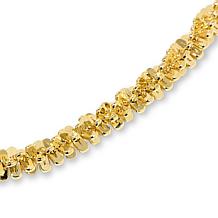 Bellezza 18" Bronze Sparkle Chain Necklace