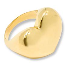 Bellezza Bronze Polished Signet Ring